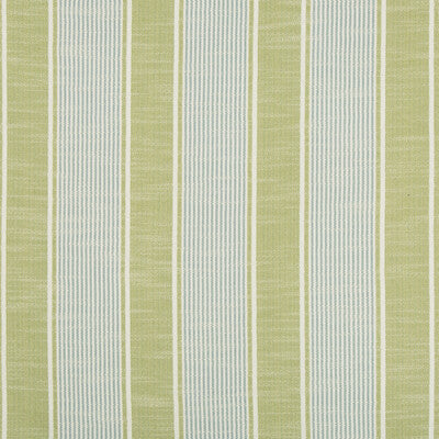 KRAVET DESIGN  STRIPES CHARTREUSE,LIGHT BLUE,WHITE   - 35149.315.0