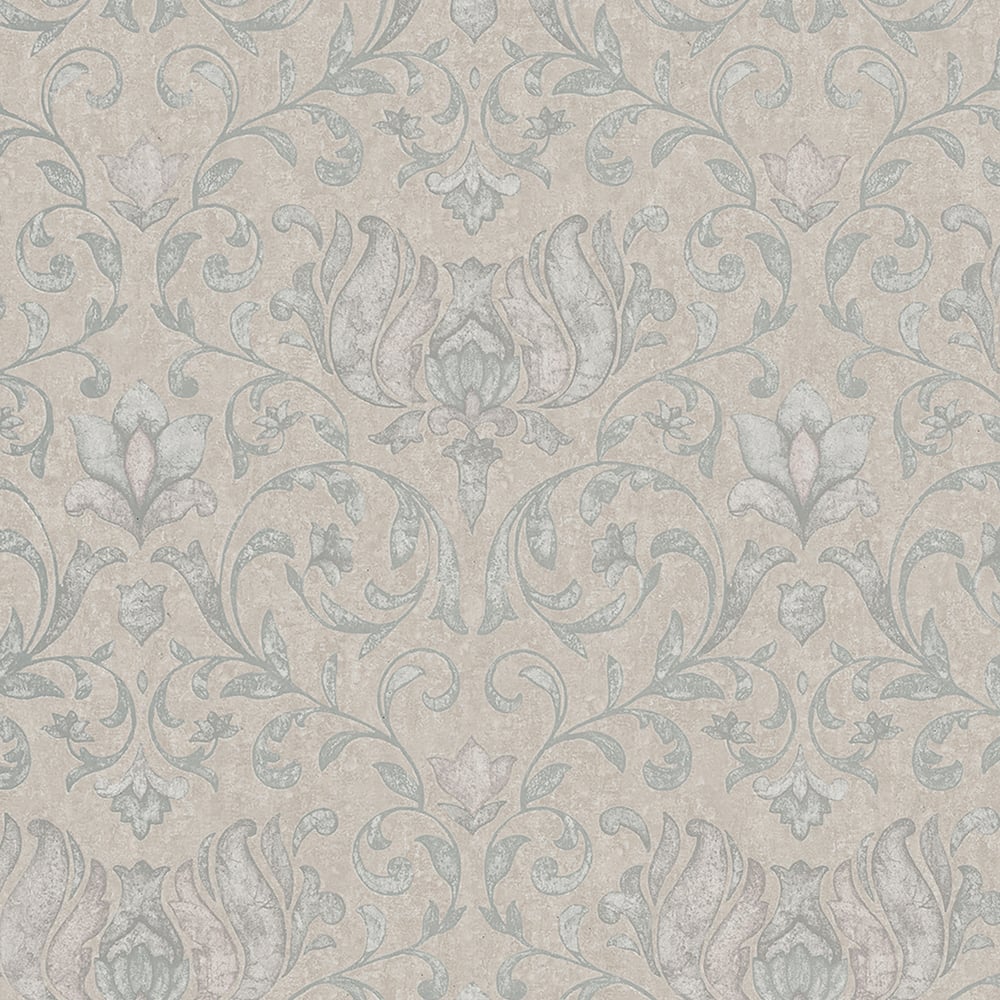 GALERIE WALLCOVERINGS CITY ROMANCE Floral   Beige Textured  - 35151