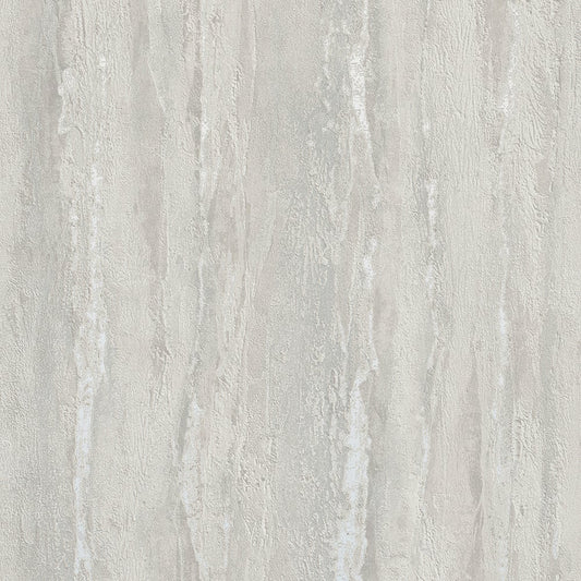 GALERIE WALLCOVERINGS CITY ROMANCE Plaster look   Silver, Grey Textured  - 35155