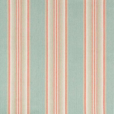 KRAVET DESIGN  STRIPES TURQUOISE,SALMON,BEIGE   - 35169.312.0