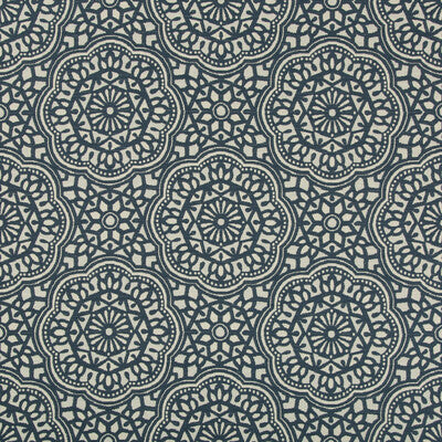 KRAVET DESIGN WEAVE  BEIGE,DARK BLUE,   - 35171.5.0