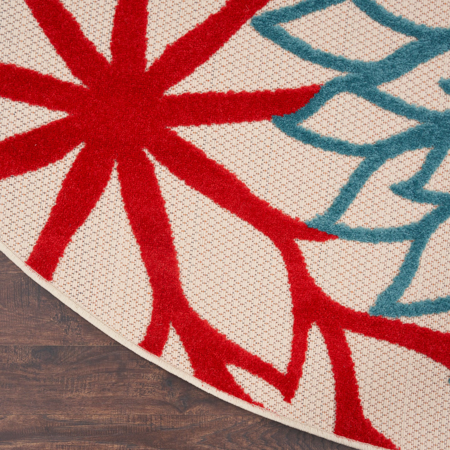 Nourison Rugs Nourison Home   Tropical 8' X Round    - 099446066831