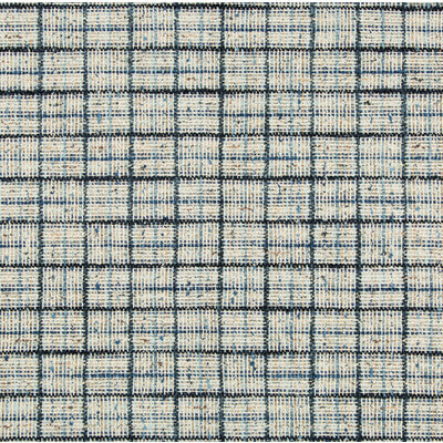 KRAVET COUTURE WEAVE TONE ON TONE IVORY,LIGHT BLUE,INDIGO   - 35188.1516.0