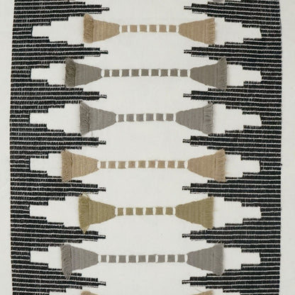 D.V. KAP HOME   24" x 24" Le Souk Pillow - Sahara Embroidery, Global    - 3521-S-2424