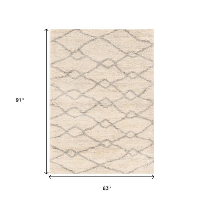9' X 13' Ivory Area Rug