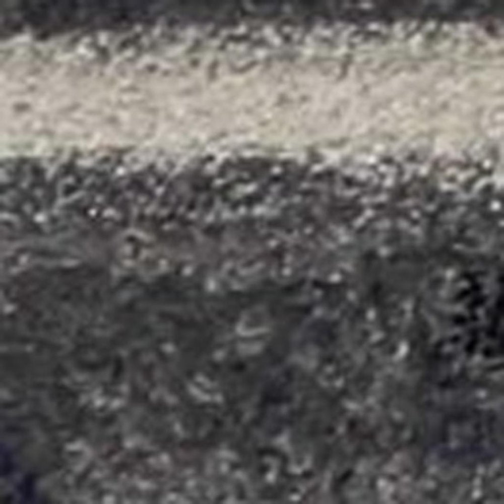 5' X 8' Gray Blue And Black Abstract Area Rug