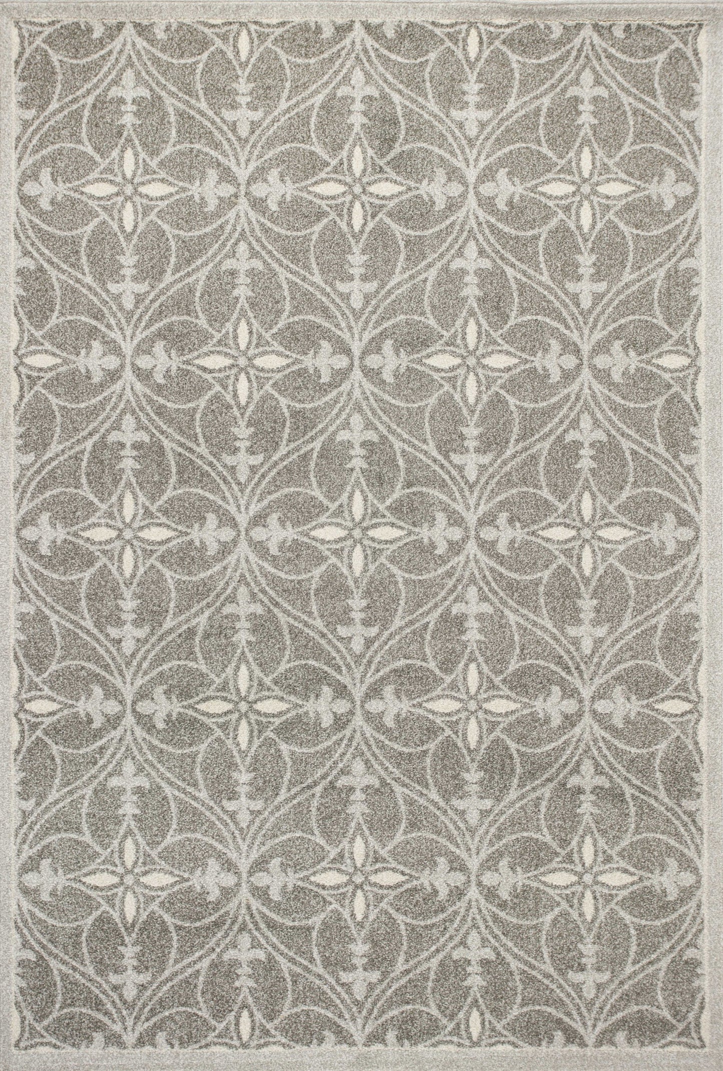 3' X 5' Gray Moroccan Indoor Outdoor Area Rug