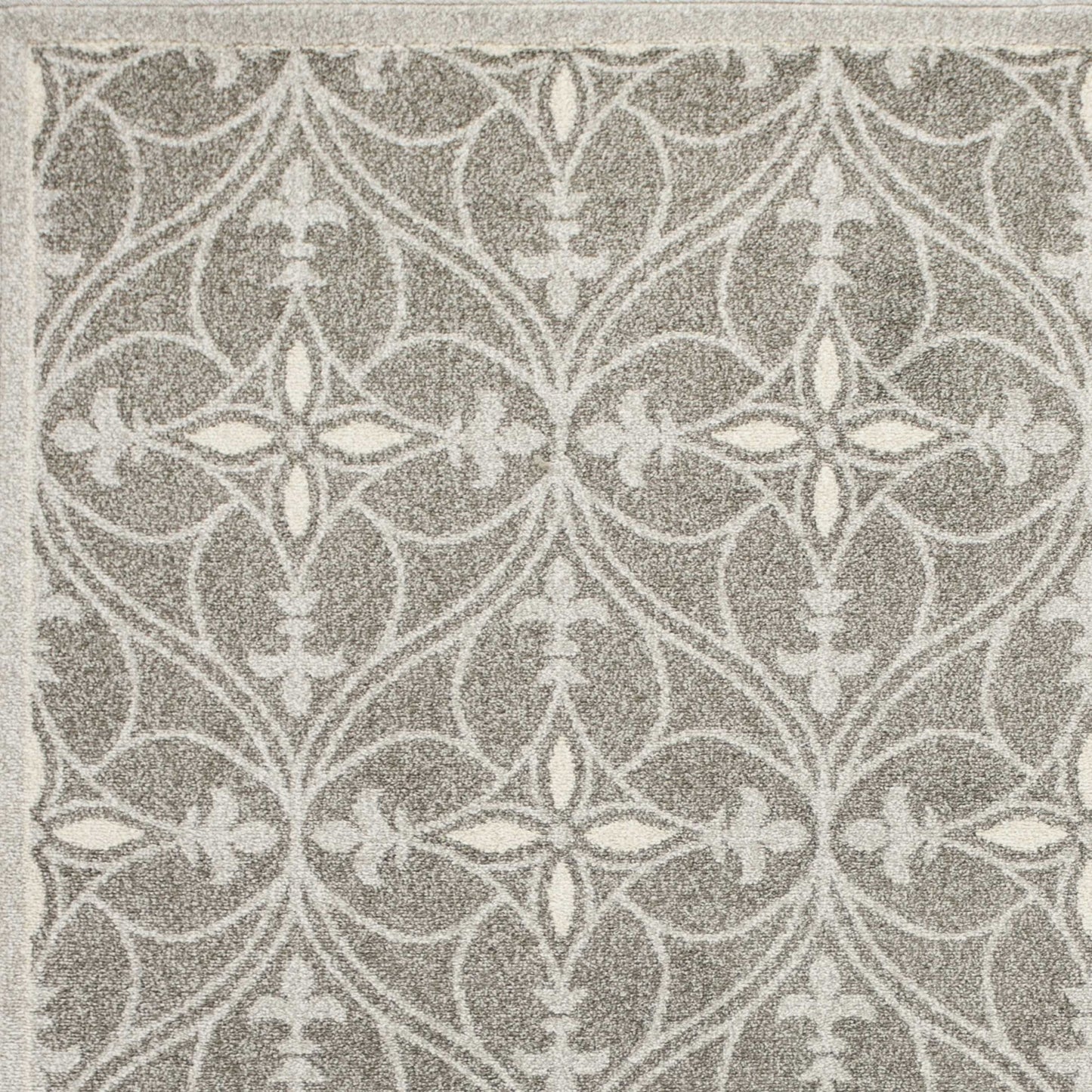 7' X 10' Gray Moroccan Indoor Outdoor Area Rug