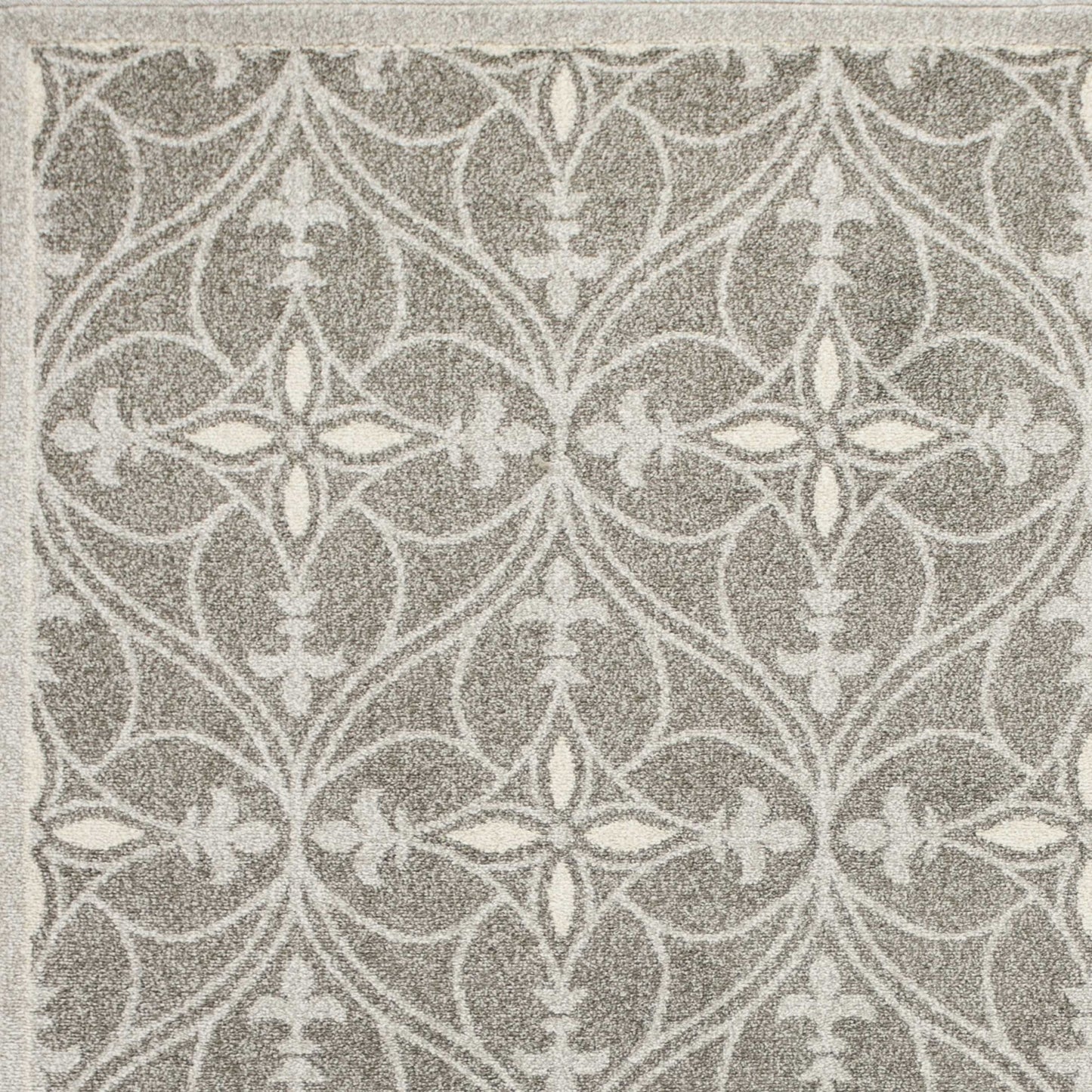 3' X 5' Gray Moroccan Indoor Outdoor Area Rug