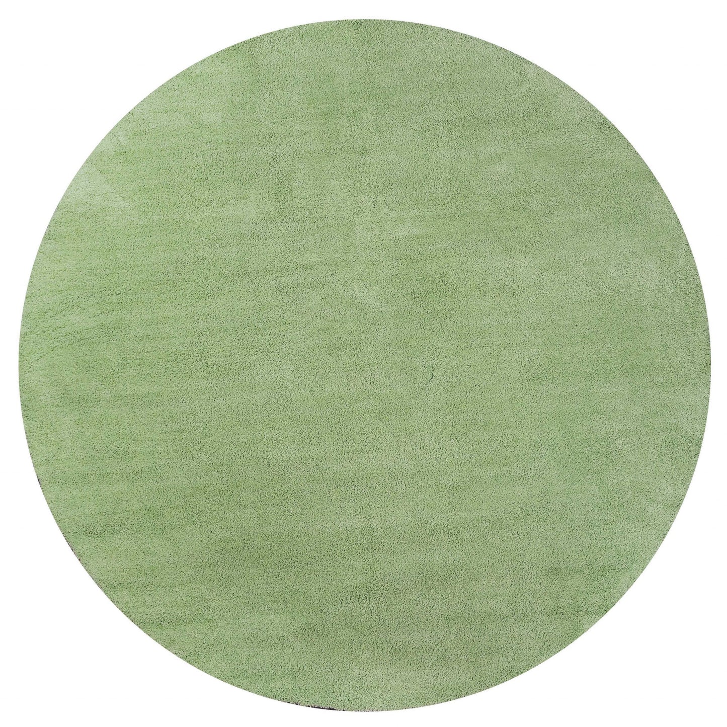 5' X 7' Spearmint Green Indoor Shag Rug