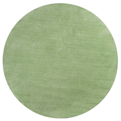5' X 7' Spearmint Green Indoor Shag Rug