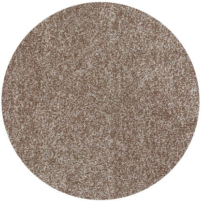 5' X 7' Beige Heather Indoor Shag Rug