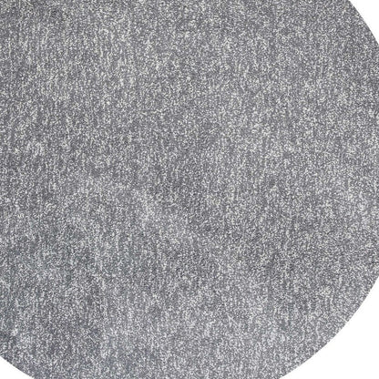 8' X 11' Gray Shag Hand Woven Area Rug