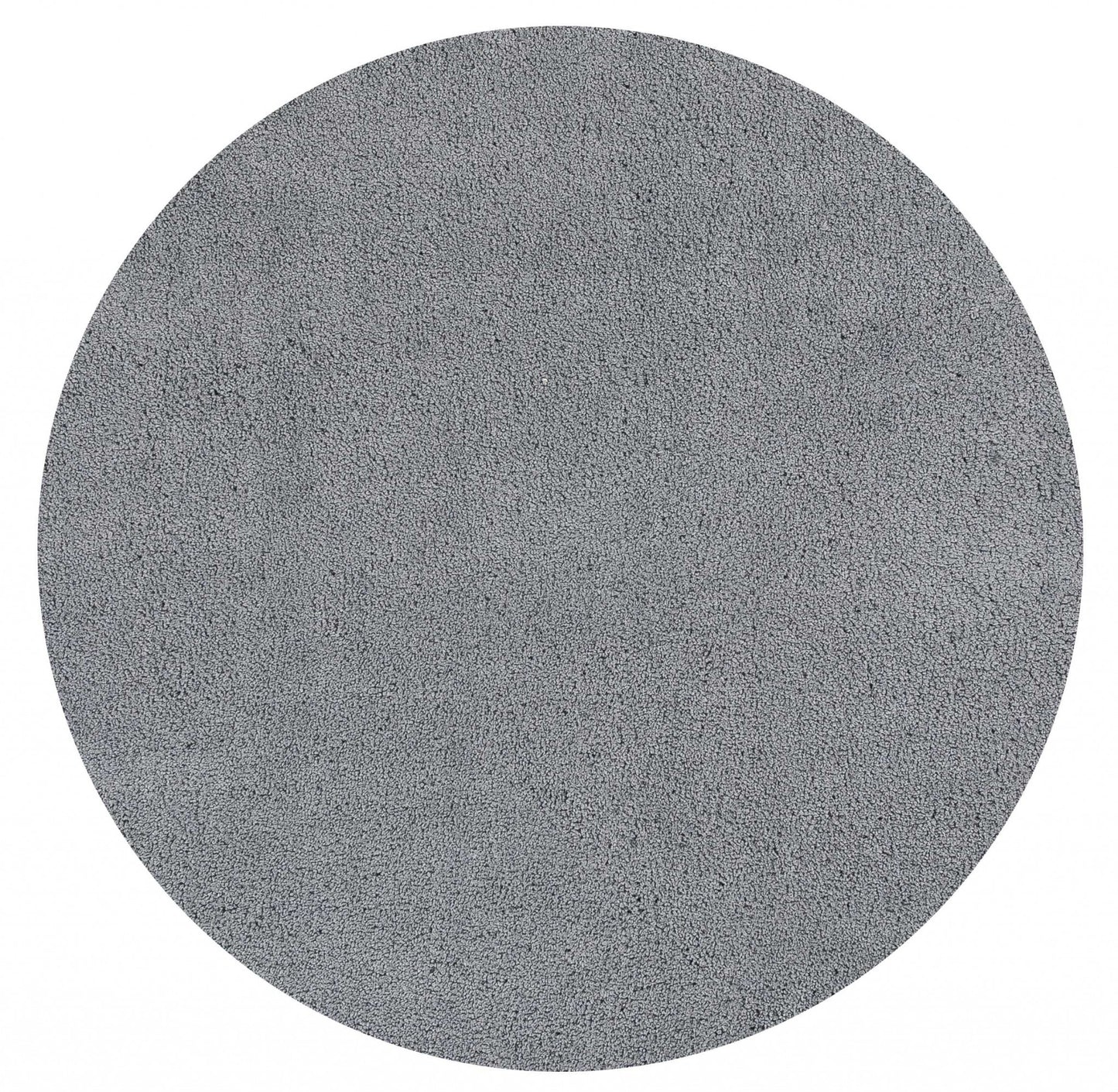 2' X 4' Polyester Grey Area Rug