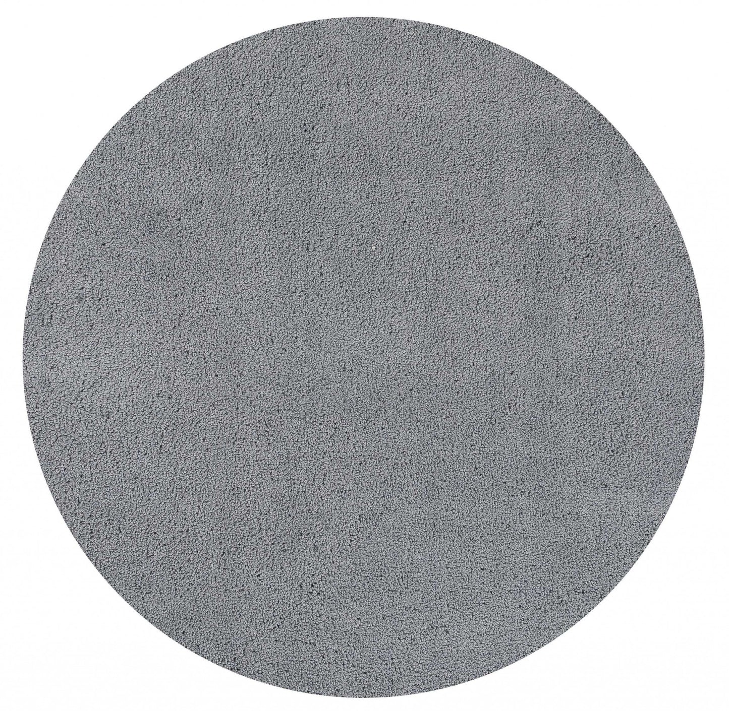 2' X 4' Polyester Grey Area Rug