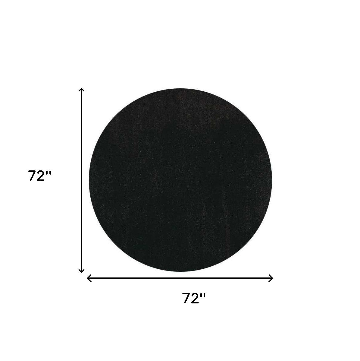 2' X 7' Espresso Plain Runner Rug