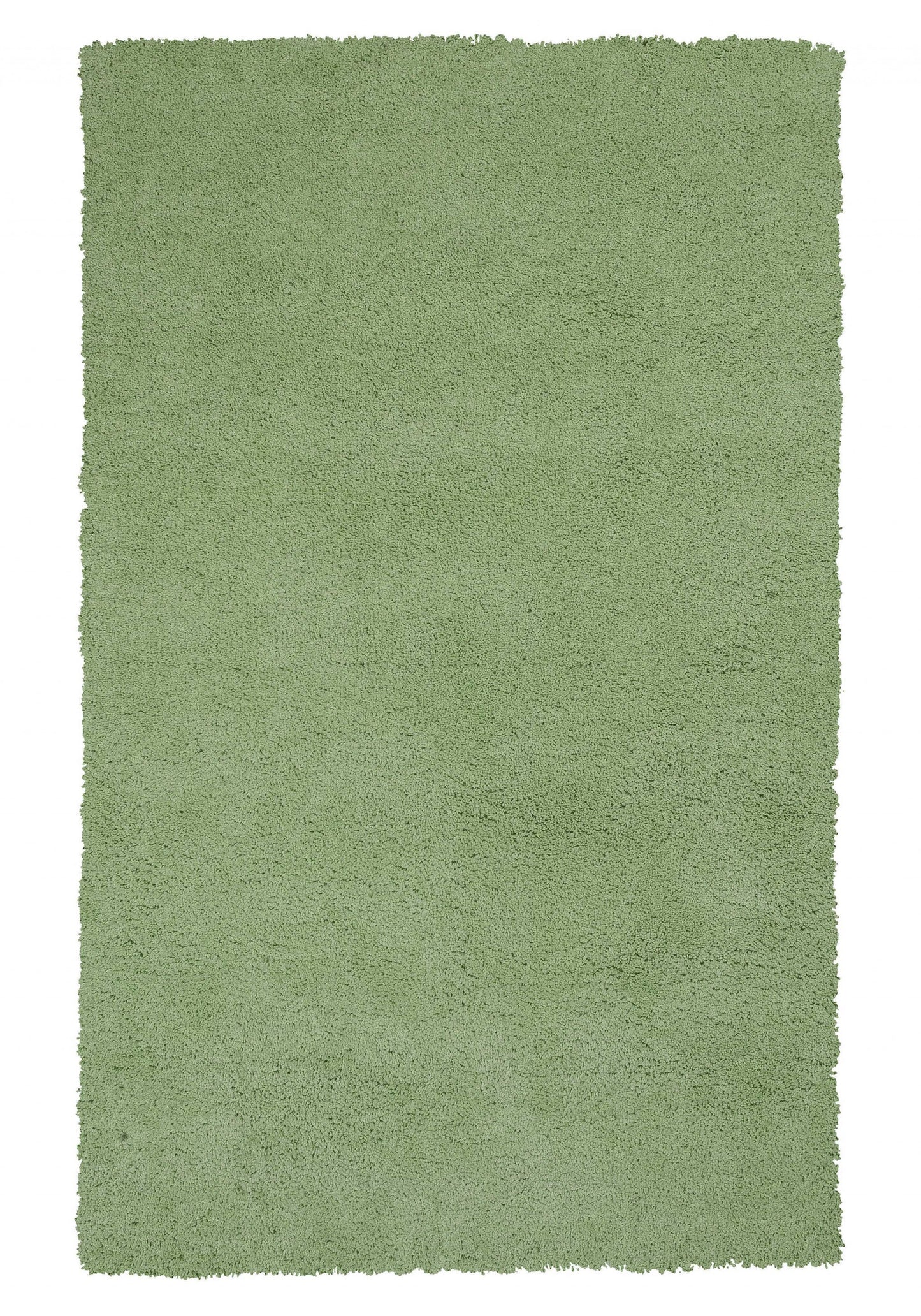 8' Green Round Hand Woven Area Rug
