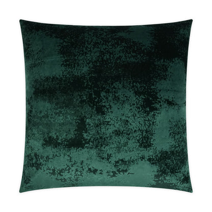D.V. KAP HOME   24" x 24" Grated Pillow - Emerald Solid, Transitional    - 3527-E-2424