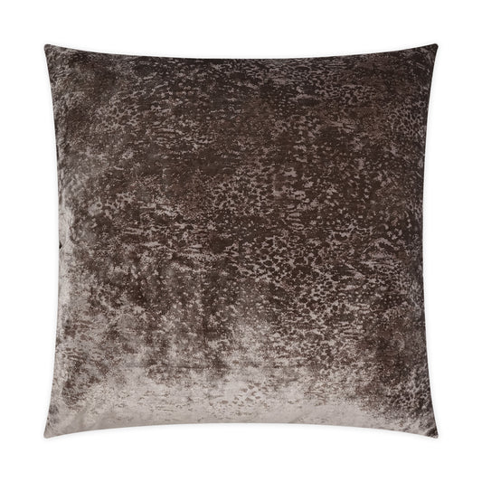 D.V. KAP HOME   24" x 24" Grated Pillow - Mauve Solid, Transitional    - 3527-M-2424