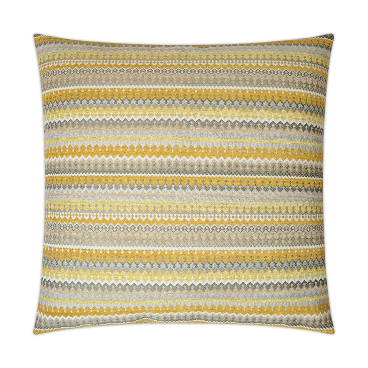D.V. KAP HOME   24" x 24" Denmark Pillow - Lemon Global    - 3528-L-2424
