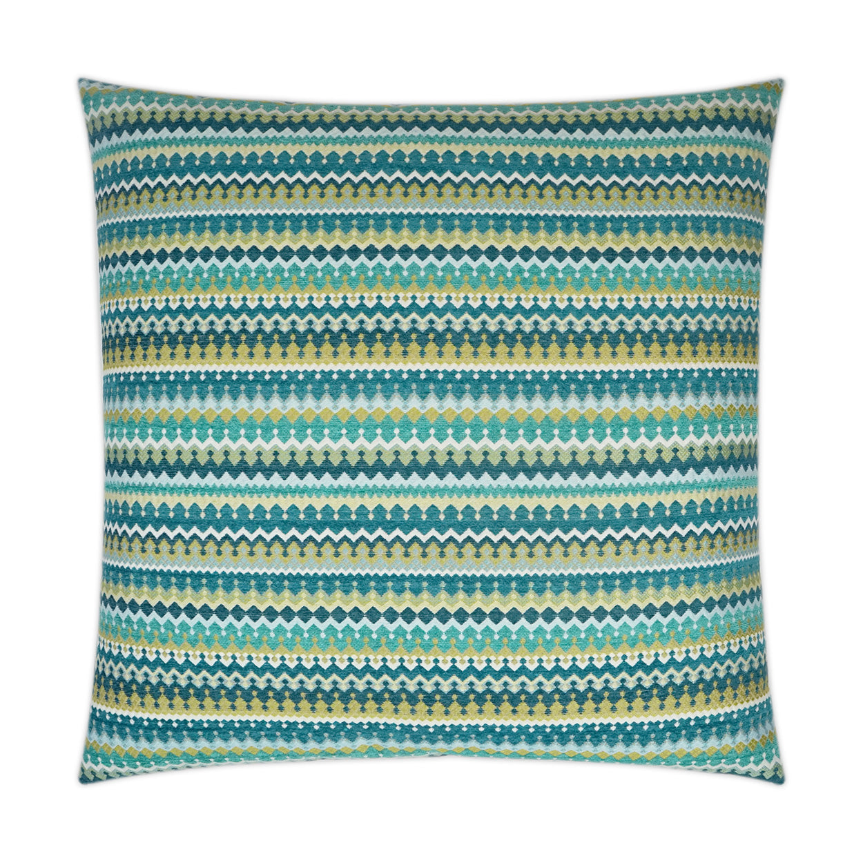 D.V. KAP HOME   24" x 24" Denmark Pillow - Peacock Global    - 3528-P-2424