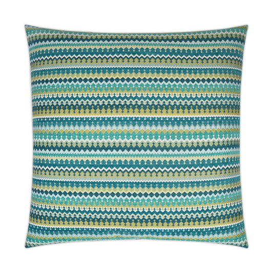 D.V. KAP HOME   24" x 24" Denmark Pillow - Peacock Global    - 3528-P-2424