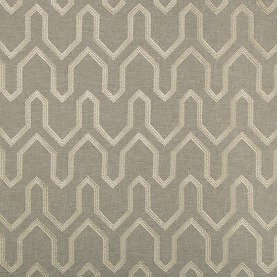 KRAVET BASICS EMBROIDERY GEOMETRIC GREY,BEIGE,   - 35286.11.0