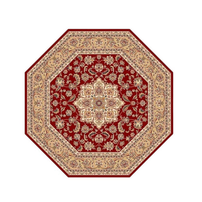 7' X 10'  Polypropylene Red Or  Beige Area Rug