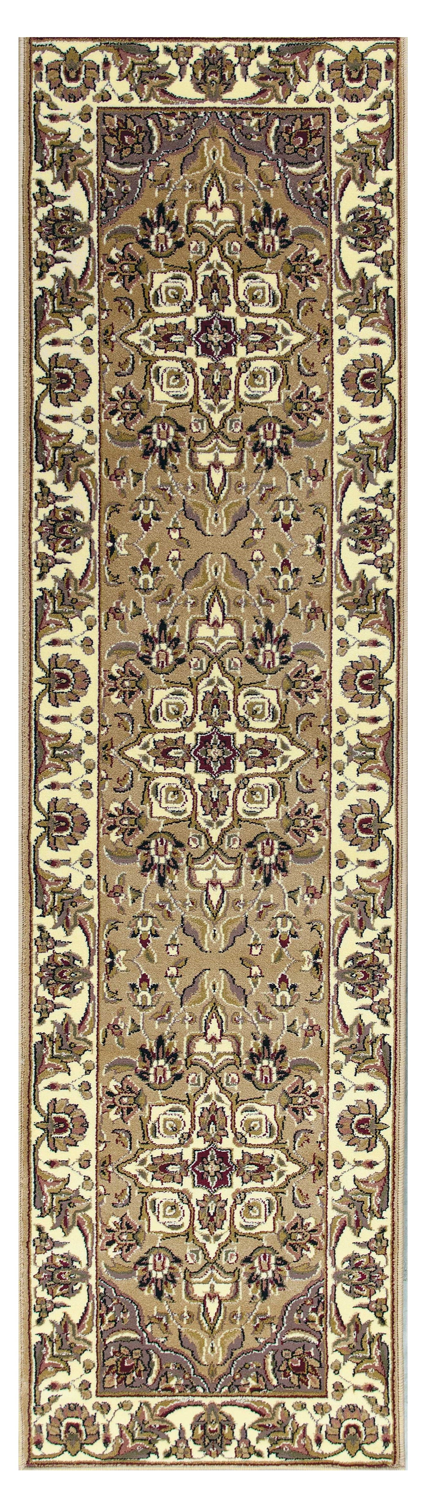 8' Beige And Ivory Area Rug