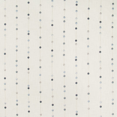 KRAVET BASICS EMBROIDERY STRIPES WHITE,BLUE,GREY   - 35291.15.0