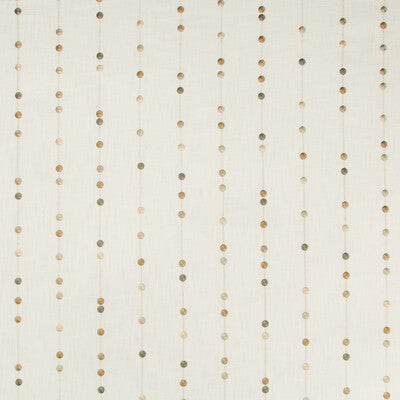 KRAVET BASICS EMBROIDERY STRIPES WHITE,BRONZE,GOLD   - 35291.16.0