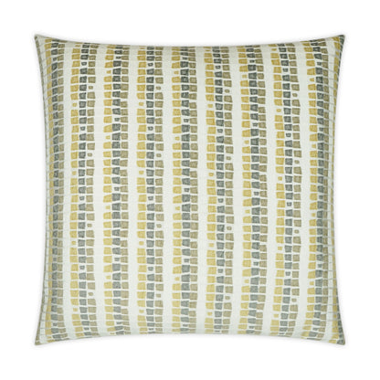 D.V. KAP HOME   24" x 24" Bombay Pillow - Natural Modern, Geometric    - 3530-N-2424
