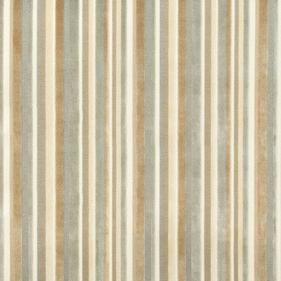 KRAVET BASICS VELVET STRIPES GREY,BEIGE,IVORY   - 35302.16.0