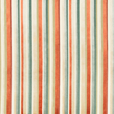 KRAVET BASICS VELVET STRIPES RUST,SPA,BEIGE   - 35302.24.0