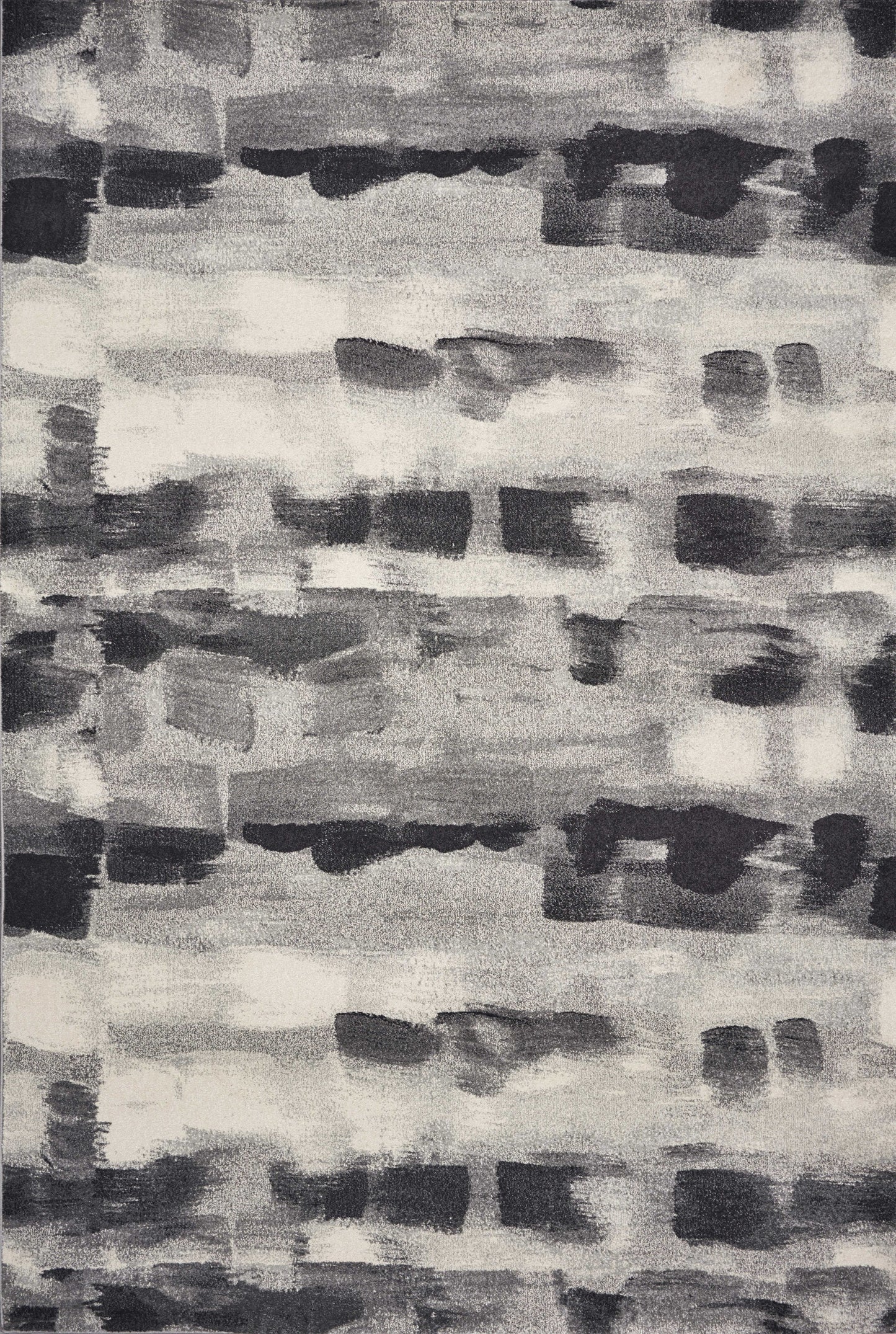 3' X 5' Gray Abstract Area Rug