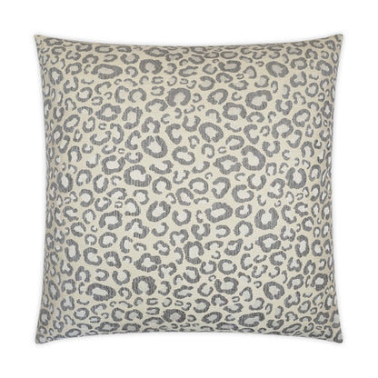 D.V. KAP HOME   24" x 24" Sarafina Pillow - Silver Animal    - 3533-S-2424