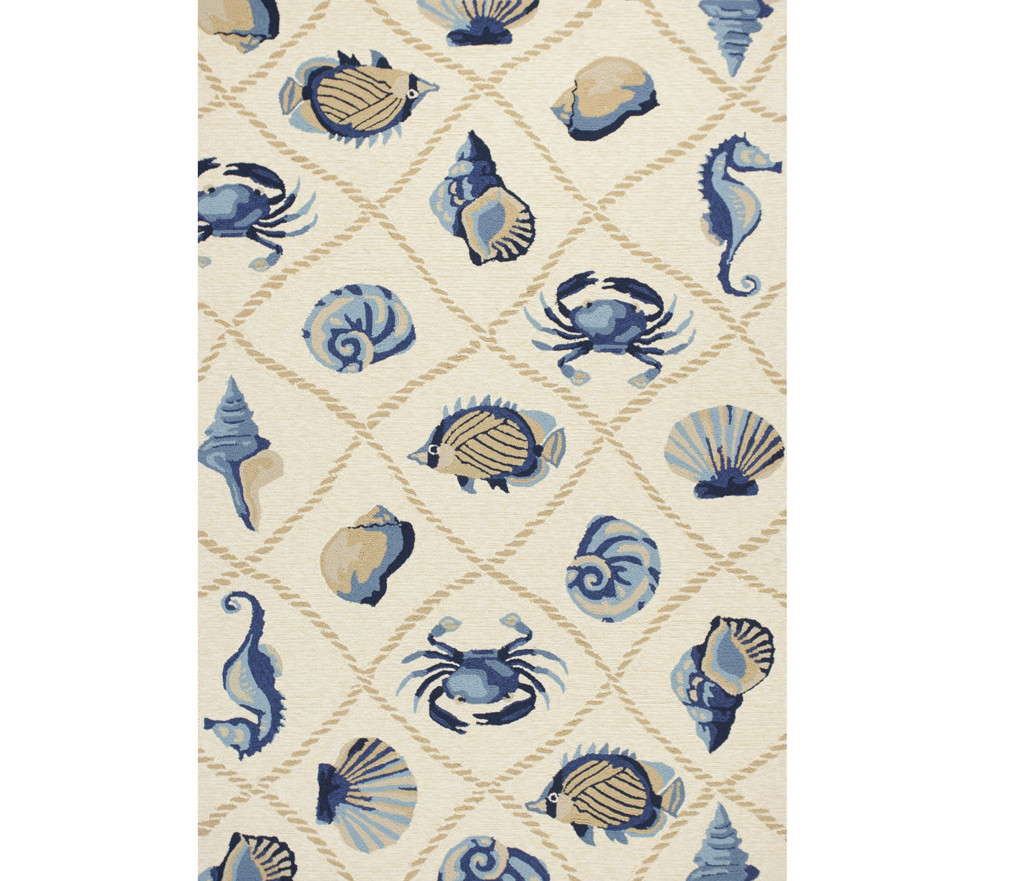 3' X 5' Sand Hand Tufted Area Rug