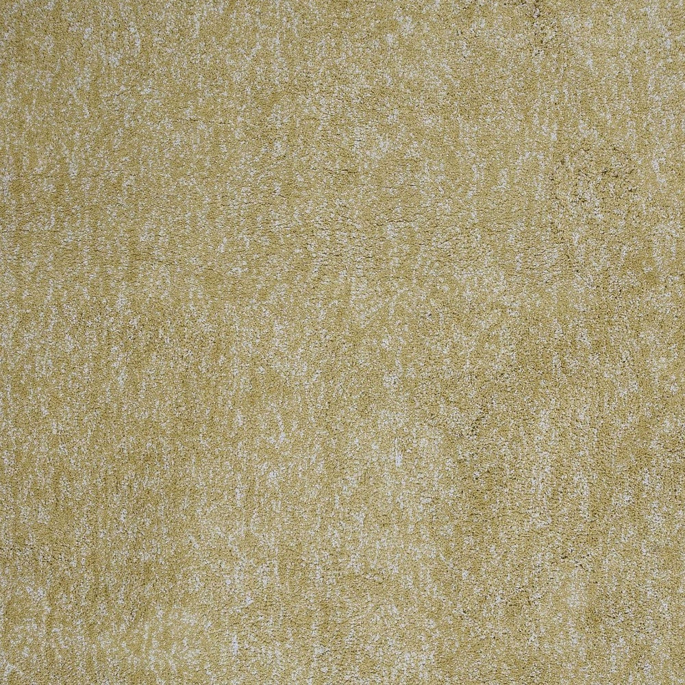 5' X 7' Yellow Heather Plain Indoor Area Rug