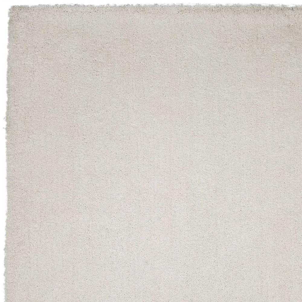 2' X 4' Ivory Hand Woven Area Rug