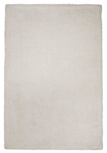 2' X 4' Ivory Hand Woven Area Rug