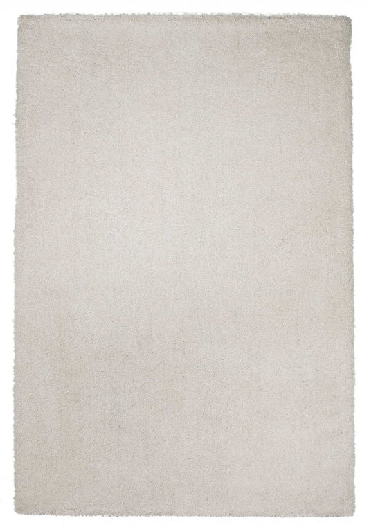 2' X 4' Ivory Hand Woven Area Rug
