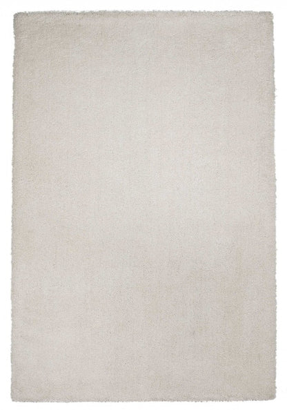 2' X 4' Ivory Hand Woven Area Rug