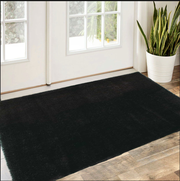 3' X 5' Espresso Indoor Shag Rug