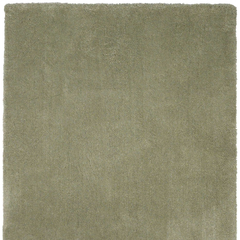 8' X 10'  Polyester Sage Area Rug