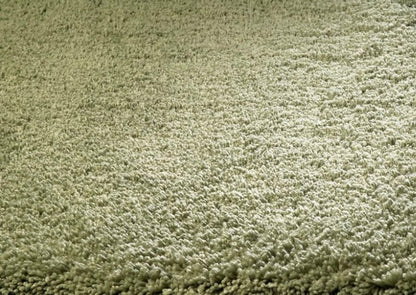 8' X 10' Sage Shag Hand Woven Area Rug