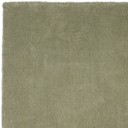 8' X 10' Sage Shag Hand Woven Area Rug