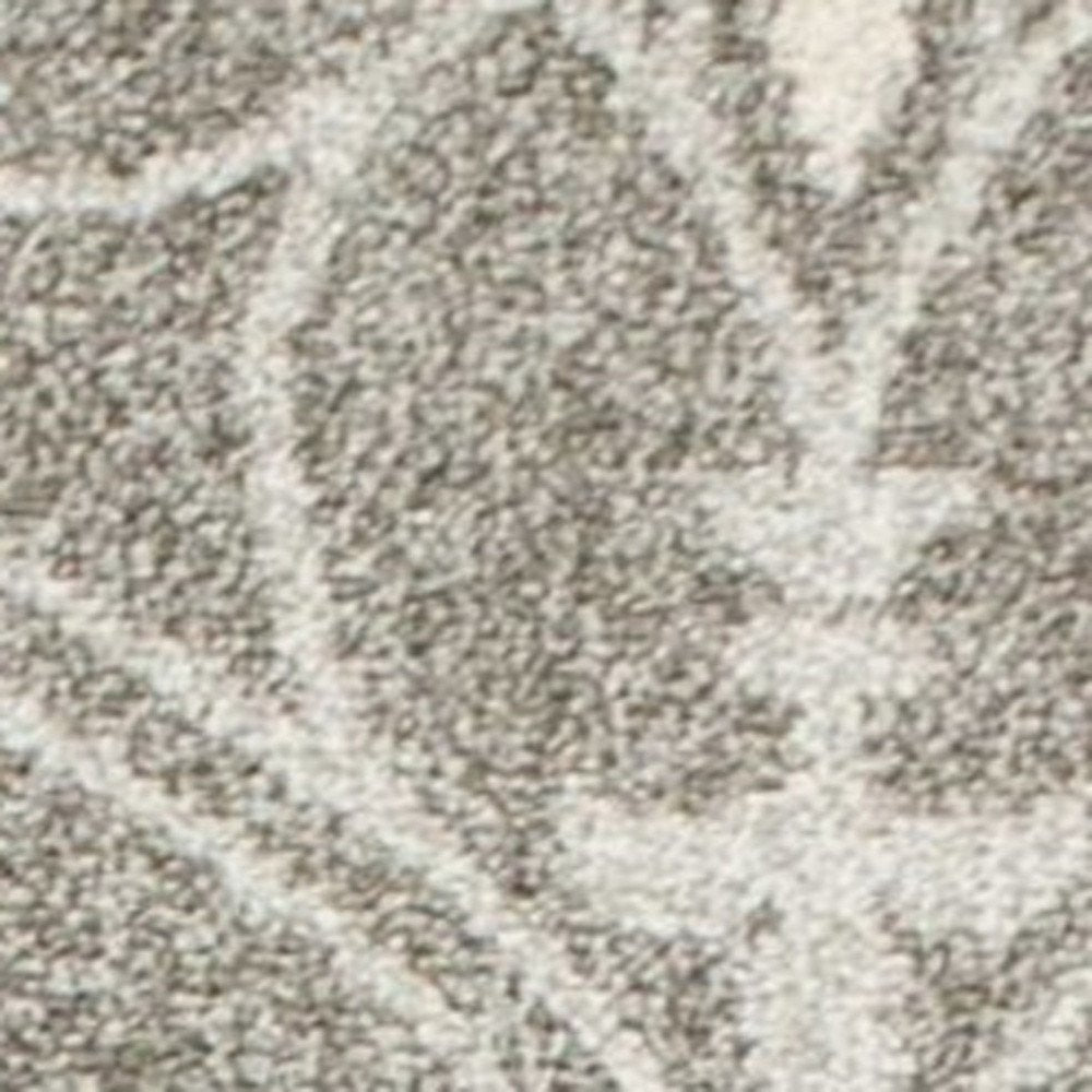 7' X 10' Gray Moroccan Indoor Outdoor Area Rug