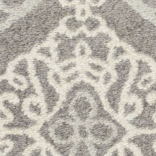 7' X 10' Silver Moroccan Indoor Outdoor Area Rug