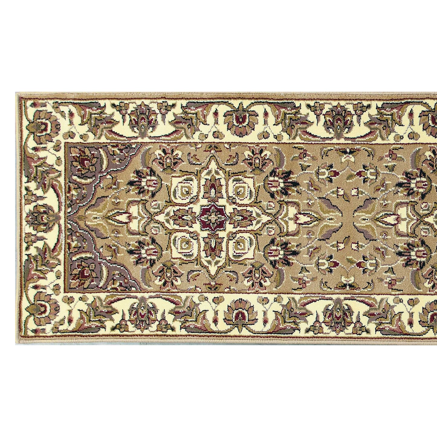 8' Beige And Ivory Area Rug