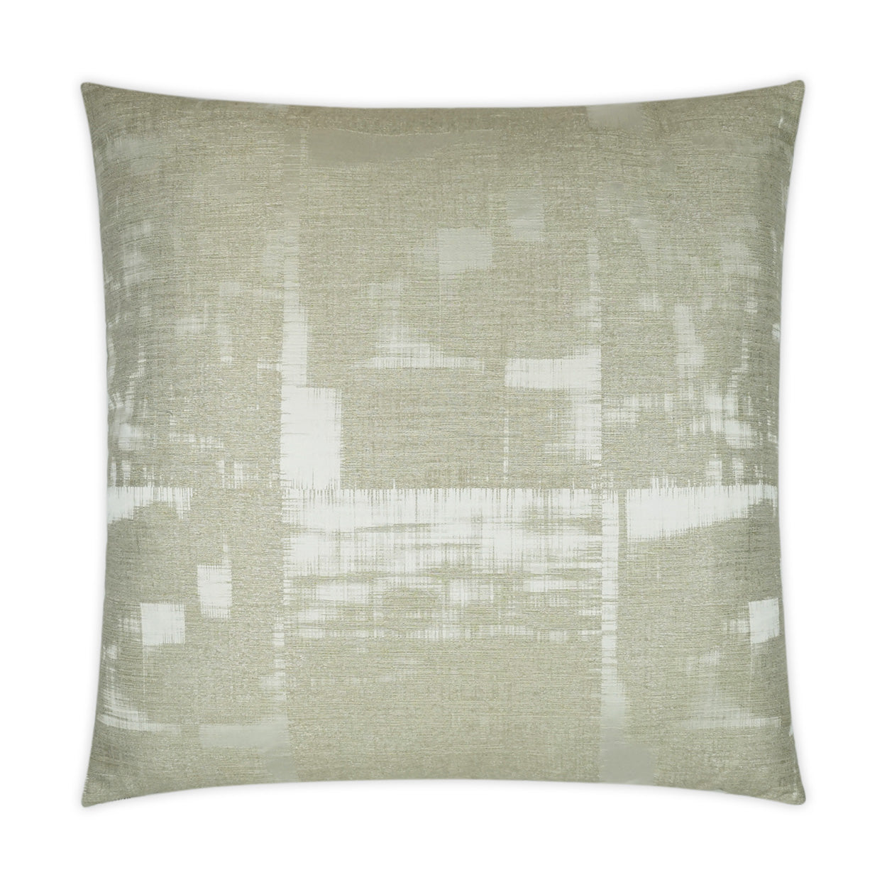 D.V. KAP HOME   24" x 24" Ciara Pillow - Alabaster Modern, Abstract    - 3537-A-2424